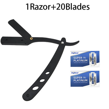 Manual Razor — Handle & Blade Bundle Options