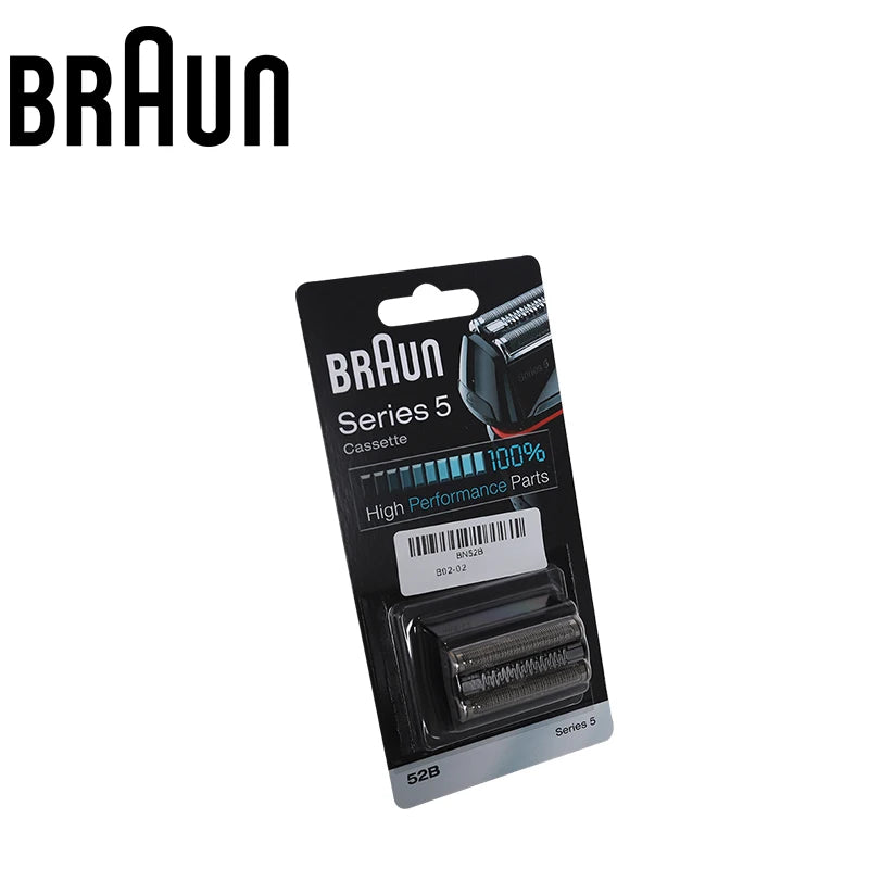 52B Replacement Shaver Foil & Cutters Compatible with Braun Series 5
