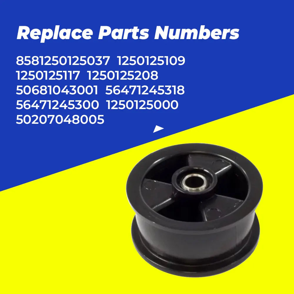 1250125034 Tumble Dryer Clamping Roller Assembly T75175AV Fit Zanussi Aeg Electrolux Tumble Dryer