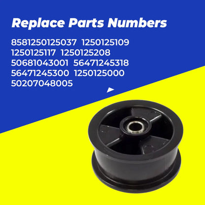 1250125034 Tumble Dryer Clamping Roller Assembly T75175AV Fit Zanussi Aeg Electrolux Tumble Dryer