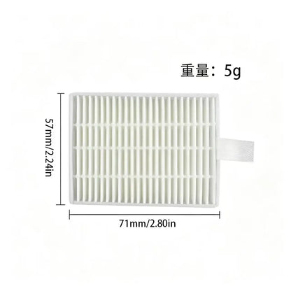 For ILife A30 Pro Robot Vacuum Cleaner Accessories Main Roller Side Brush Hepa Filter Mop Cloth Dust Bag Parts Replacement