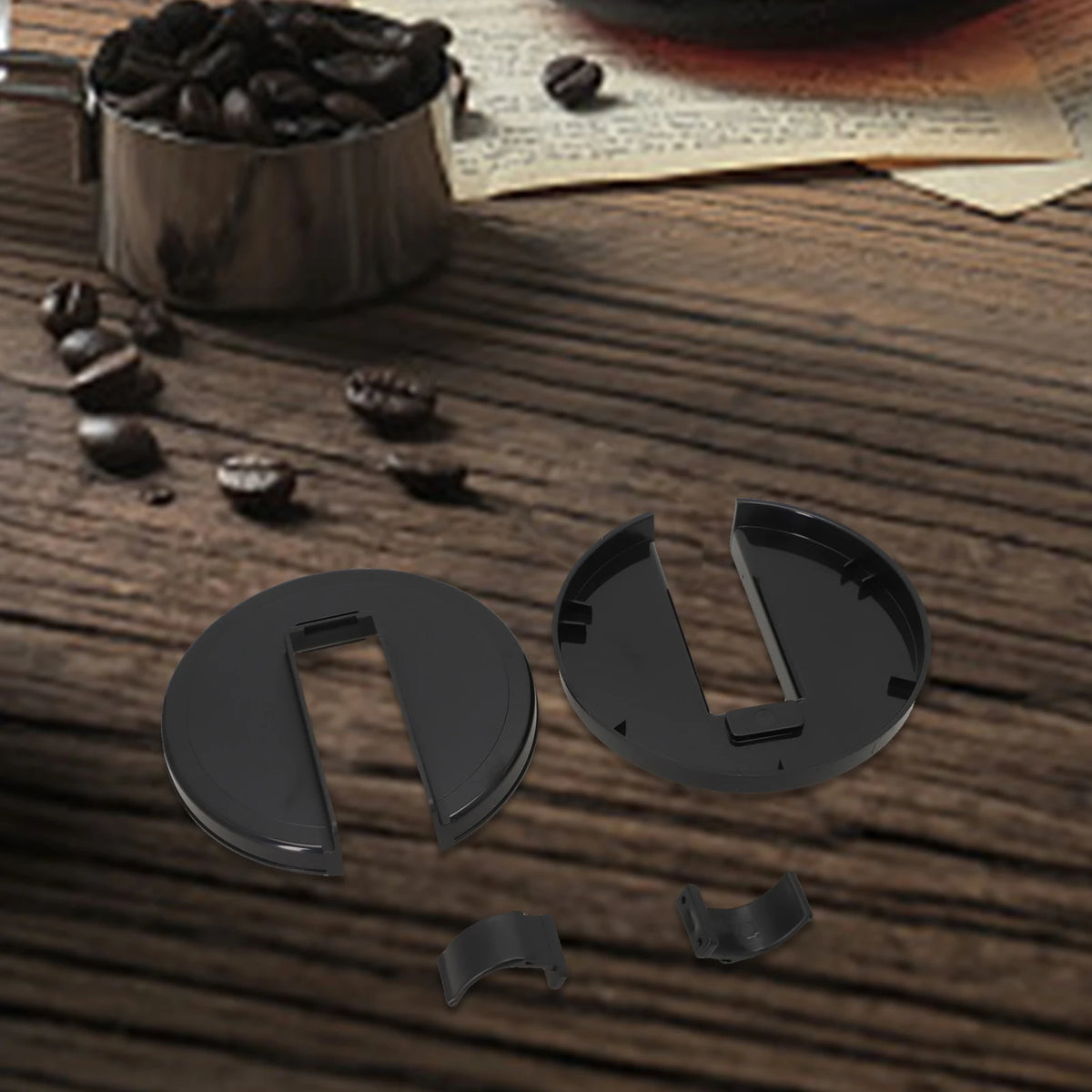 2PCS Brew Basket Lids Compatible with Moccamaster 13114 Coffee Machine Anti Scald Handle for Safe Brewing Experience