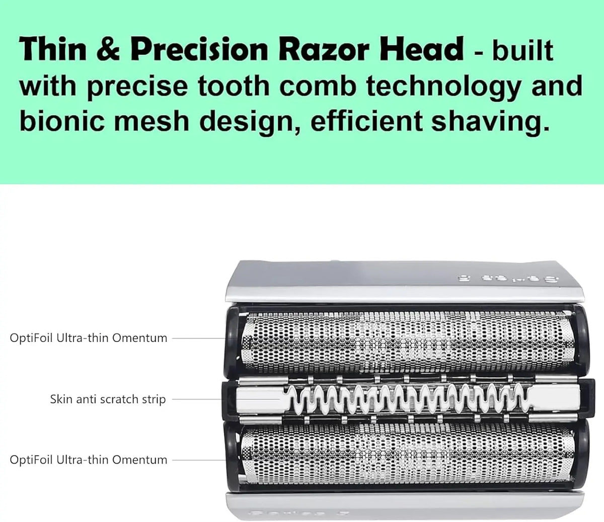 52B / 52S Replacement Shaver Heads Compatible with Braun Series 5