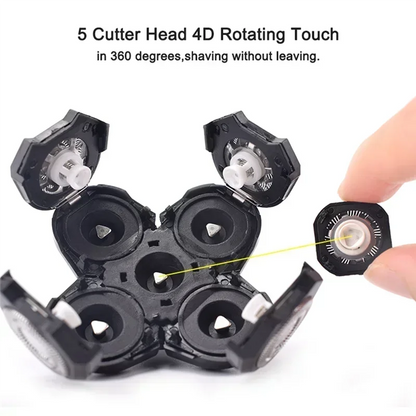 Replacement Shaver Head Electric Shaver 5 Cutter Floating Head Stainless Steel Blade