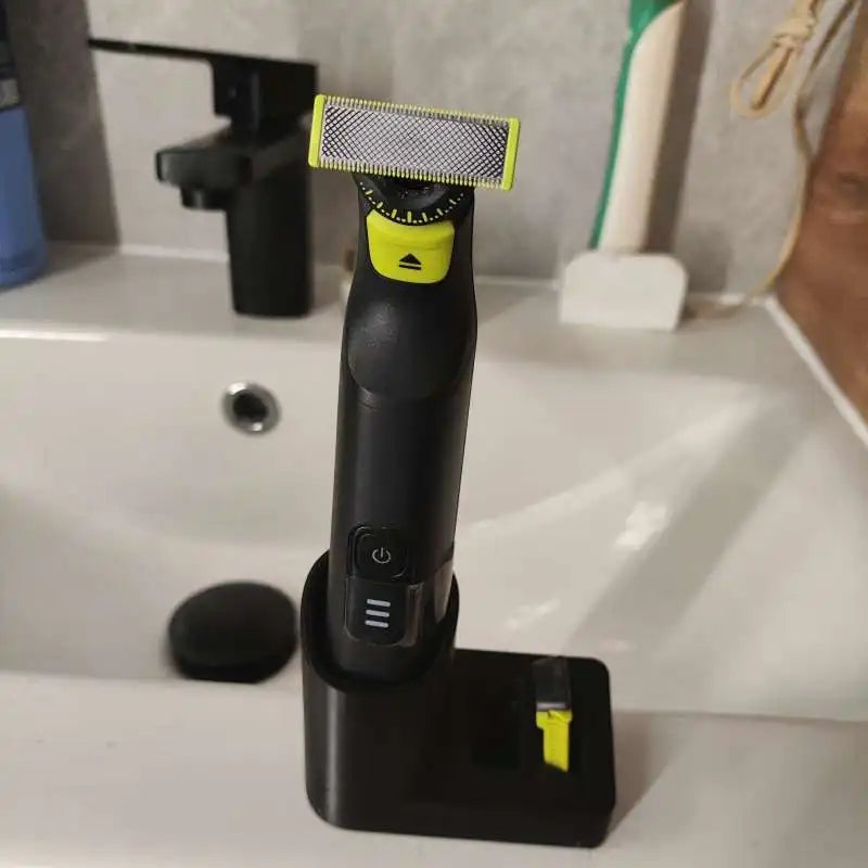 Electric Shaver Charging Storage Holder Tabletop Razor Charger Rack Bathroom Counter Storage Bracket