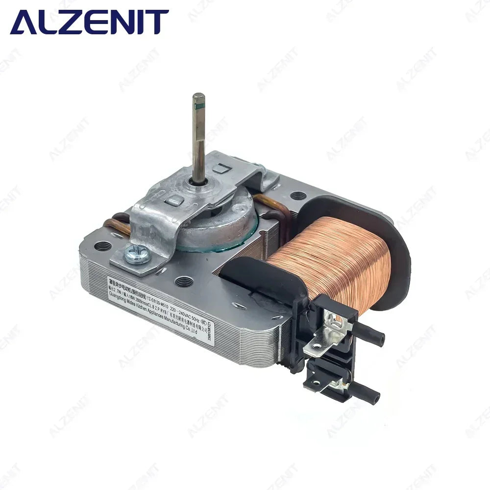 For Midea Microwave Oven Cooling Fan Asynchronous Motor MDT-10CEF 220-240V 18W 2pin YZ-E6120-M51D Parts