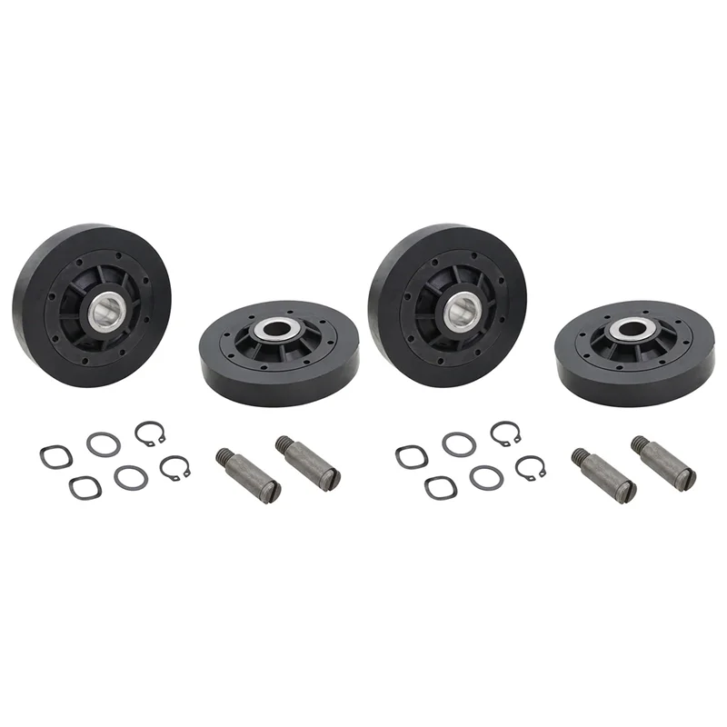 2X RB170002 Dryer Roller Kit, Dryer Drum Support Rollers,Dryer Roller Kit For Speed Queen Dryers AP5186795 PS12220620
