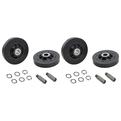 2X RB170002 Dryer Roller Kit, Dryer Drum Support Rollers,Dryer Roller Kit For Speed Queen Dryers AP5186795 PS12220620
