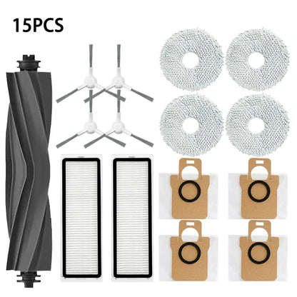 Dreame Bot L10 Ultra/L10s Ultra Replacement Parts Accessories Roller Side Brush Hepa Filter Mop Cloth Dust Bag.