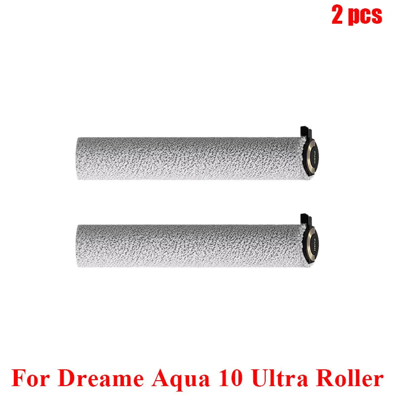 Acccessories Compatible with (Dreame Aqua 10 Ultra Roller) Vacuum Parts Main Roller Brush Side Brush Cleaner Filter Dust Bag Roller Mops