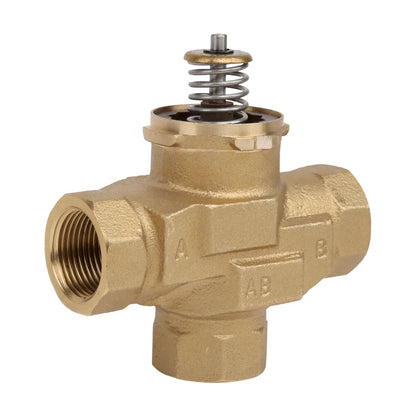 Three-wayType Motorized Valve Brass With VC6013 Fan Coil Electric Valve AV220V